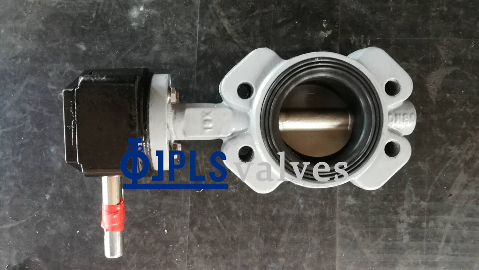 Gear Operated Ductile Iron Vseries Marine Wafer Butterfly Valves