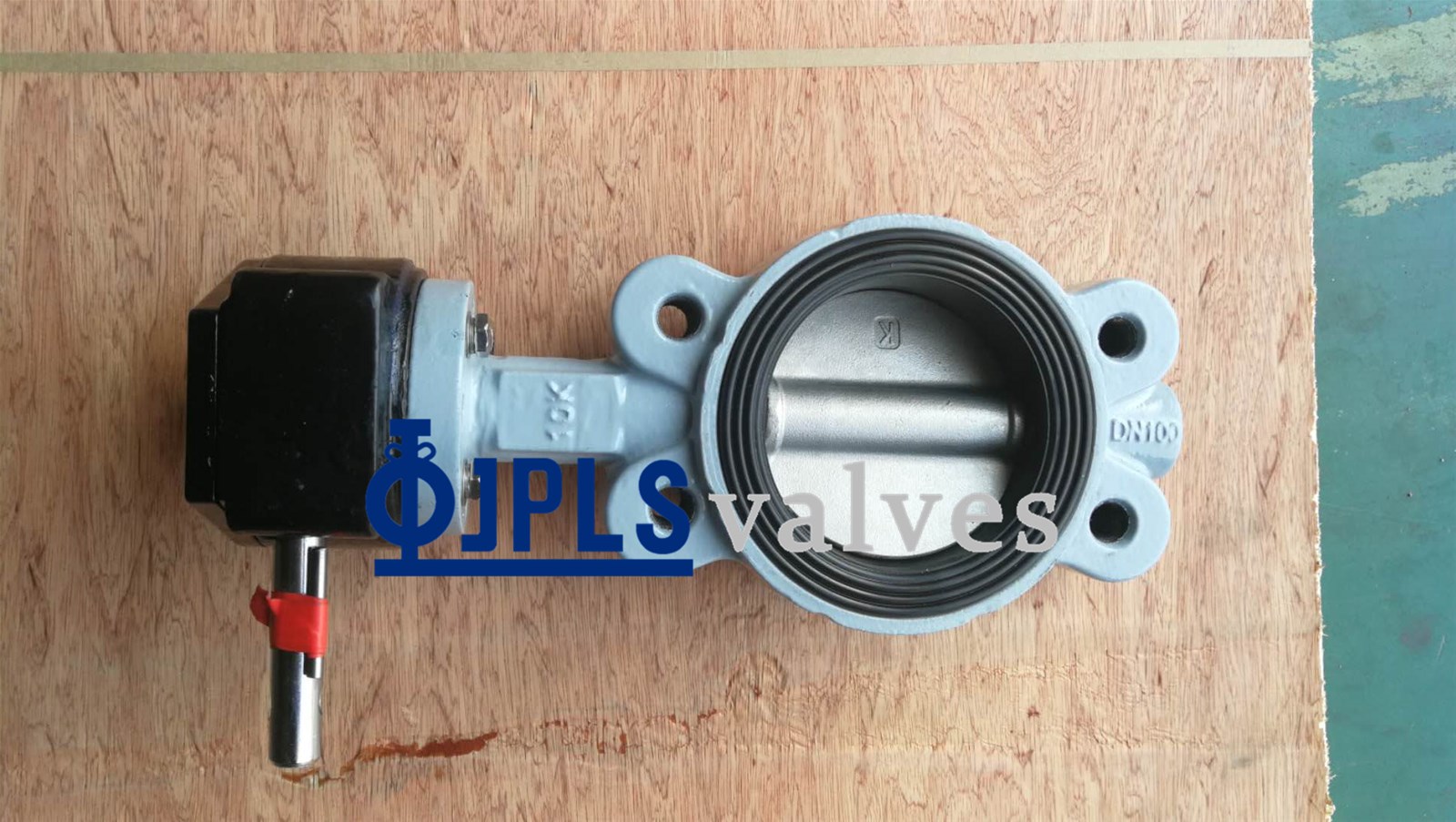Gear Operated Ductile Iron Vseries Marine Wafer Butterfly Valves