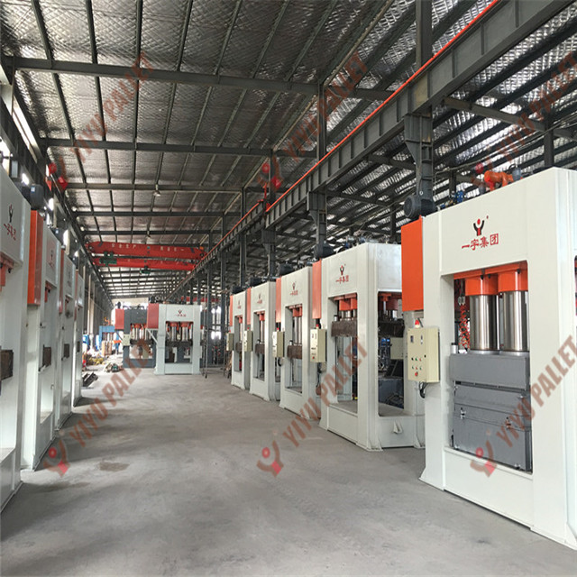 press machine for compress wood pallet from Qingdao yiyu