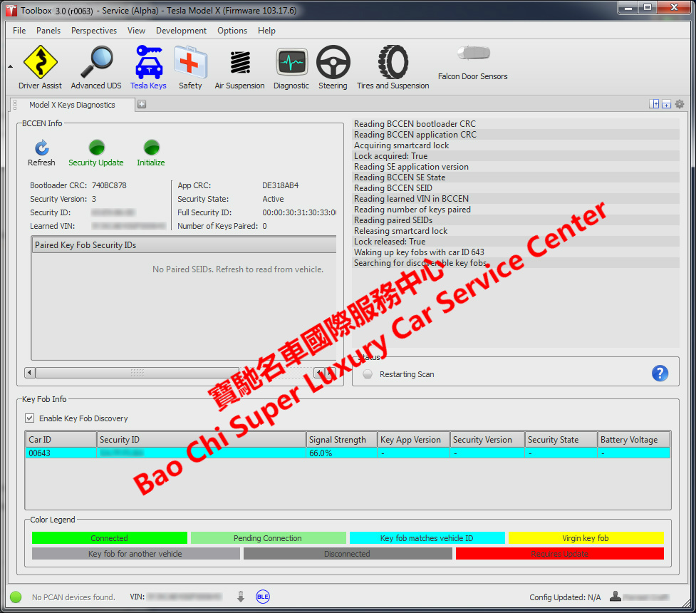 Tesla Toolbox Diagnostic Tester