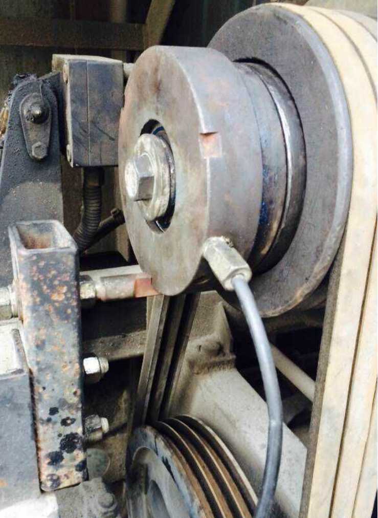 BDCV pneumatic clutch used in engineering vehicle