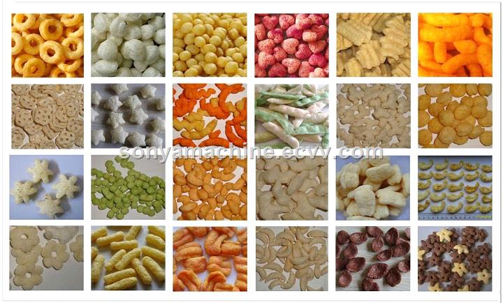 core filling snacks processing linepuff snacks processing linepuffed snack food