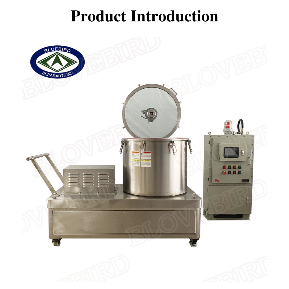 Centrifugal Separator Centrifuge Extractor for Food Hemp CBD Industry Extraction