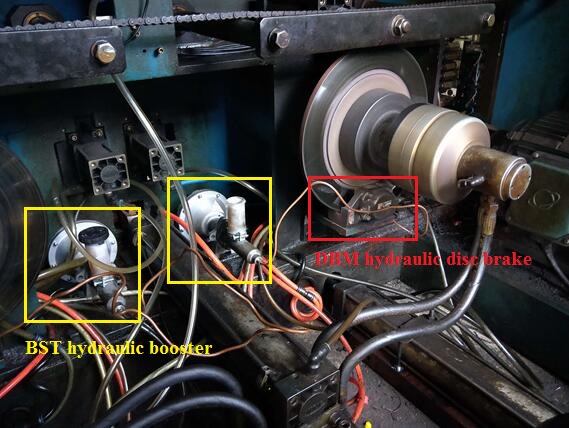 BST hydraulic booster used in oil pump