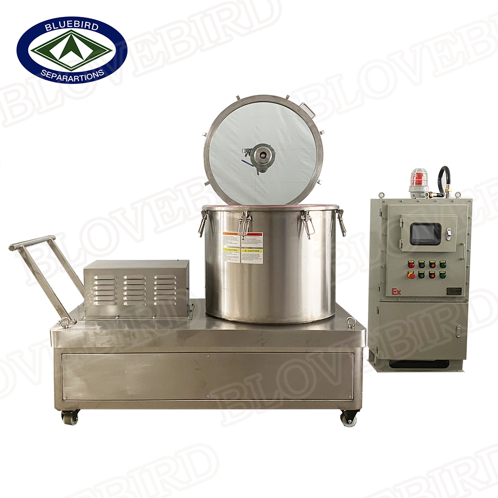 EEC series ethanol extraction hemp oil centrifuge machine extractor