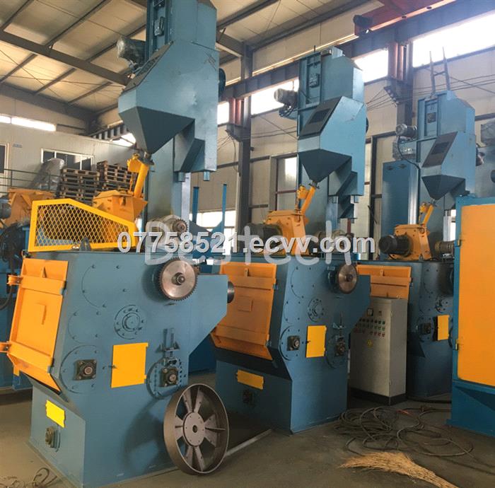 Crawler belt shot blasting machine