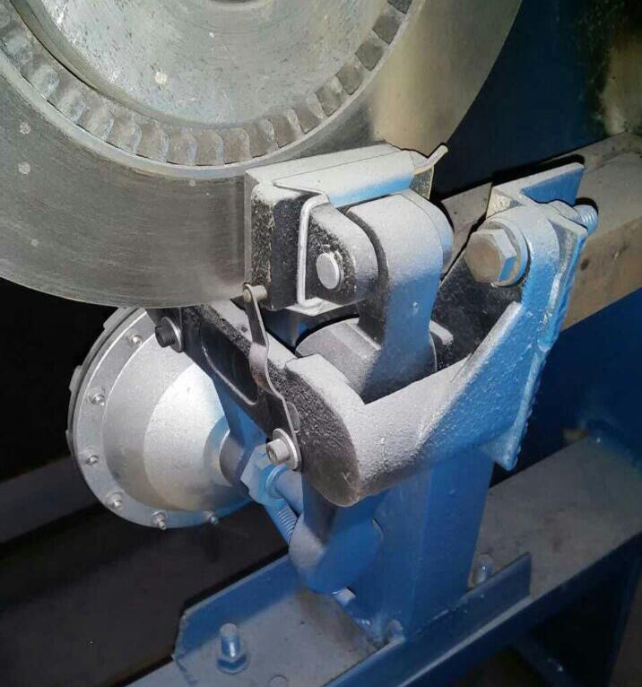 DBH pneumatic caliper disc brake for steel disc plate stopping