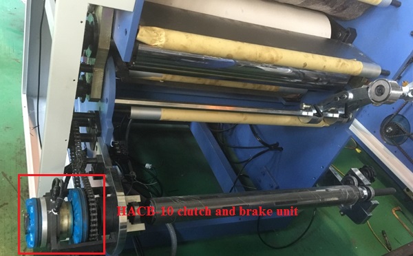 HACB pneumatic clutch brake unit