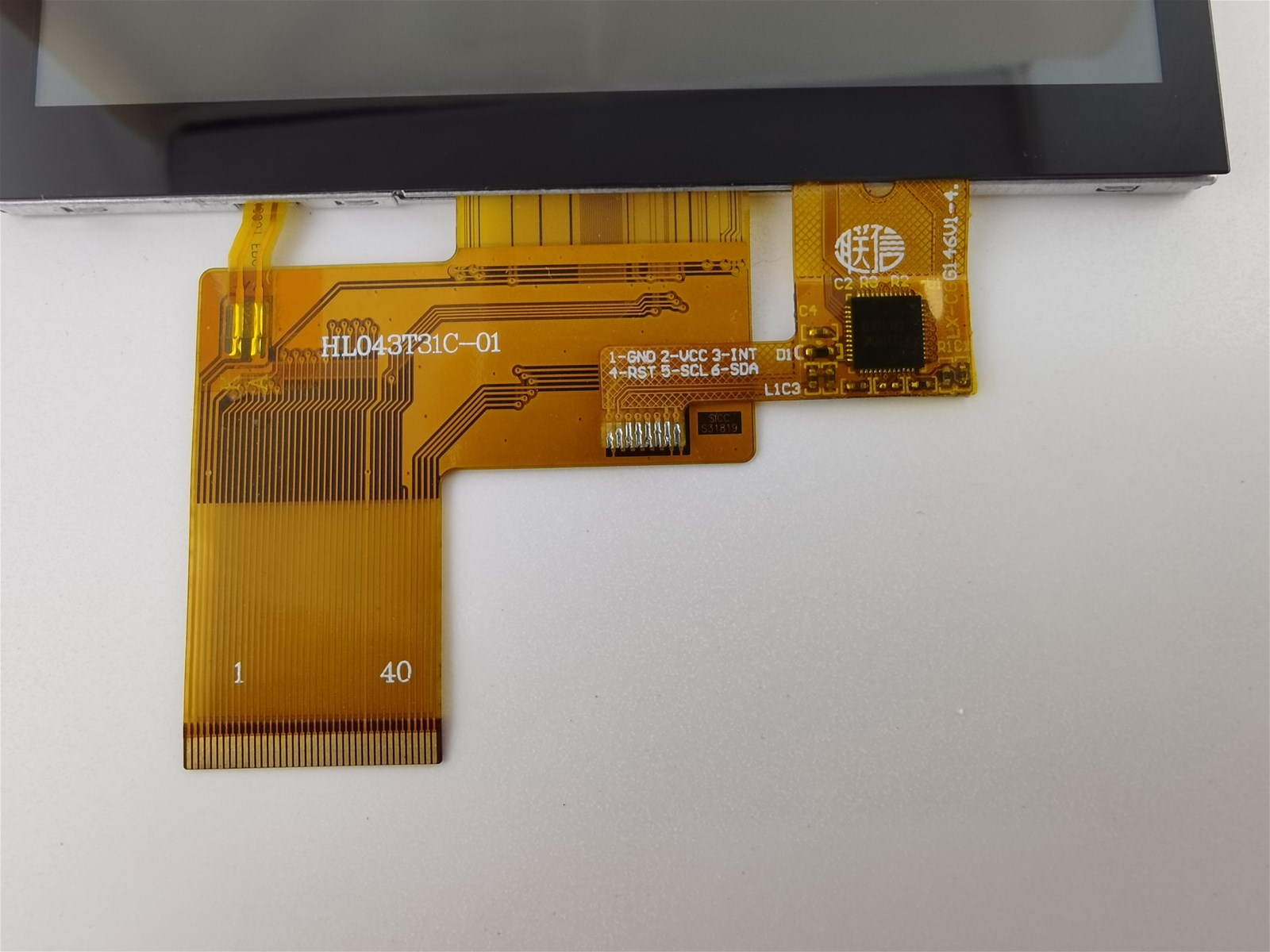 43 TFT LCD Module Resolution 480X272 High Birghtness 500nits