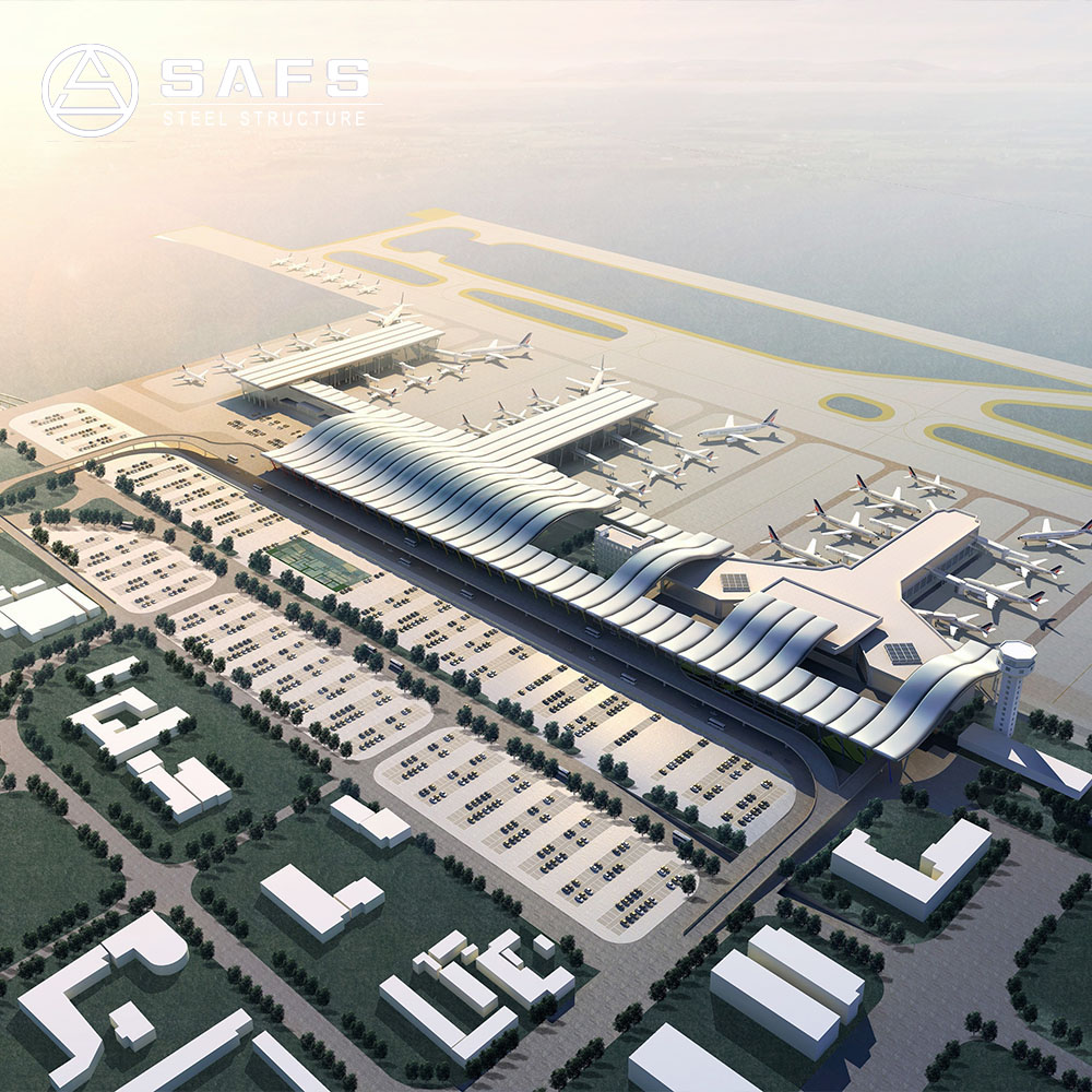 Utilization Space Truss Construction Space Frame Aircraft Hangar