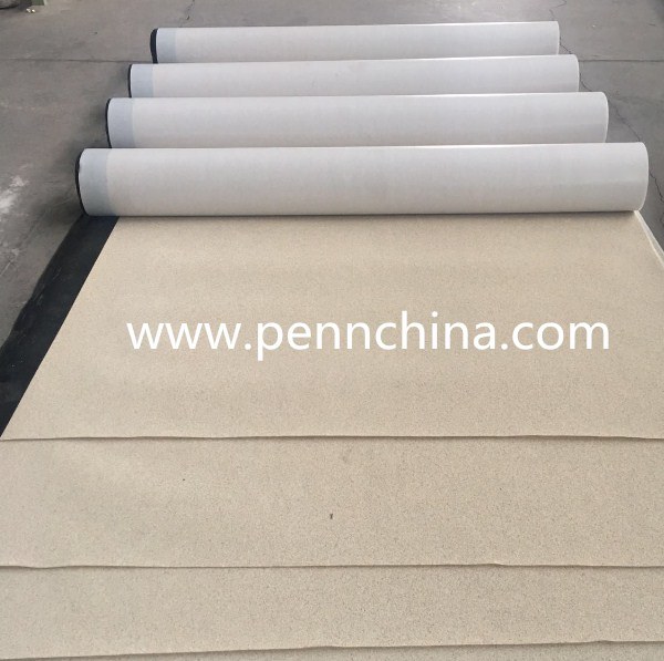 Prepave nonasphalt high polymer HDPE waterproofing membrane basement material