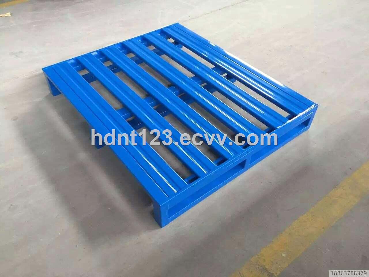 Steel Palletmetal palletsplastics palletsFour Way Entry Galvanized Warehouse Steel Pallets