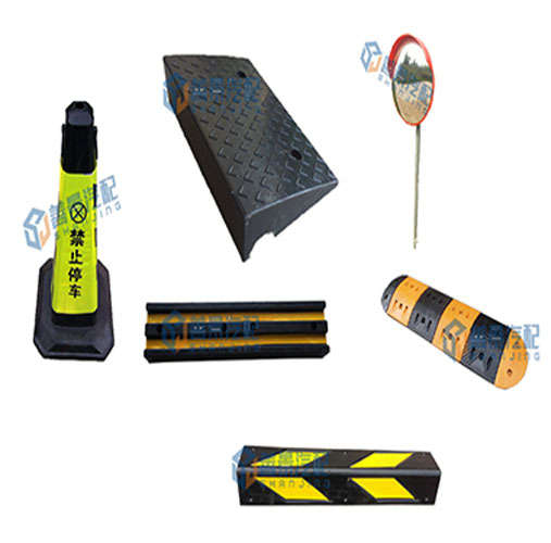 Curb ramp is made of highstrength rubber