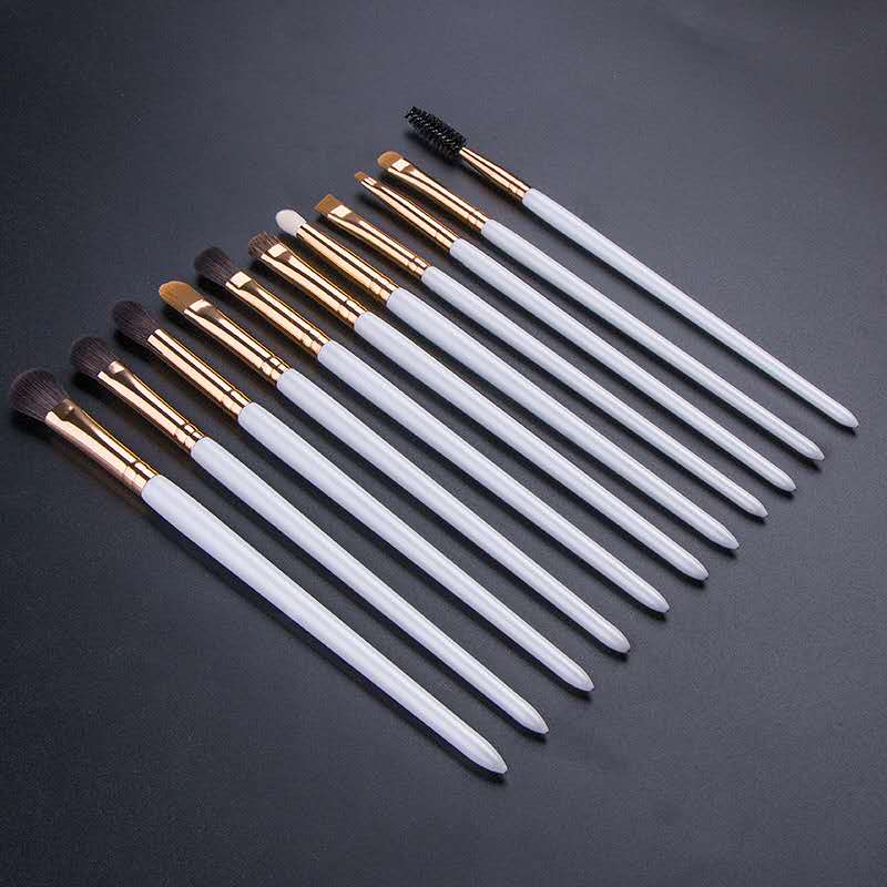 11PCS Eye Makeup Brushes Set Professional Makeup Brushes Blending Brushr Eyebrow Eyelash brush