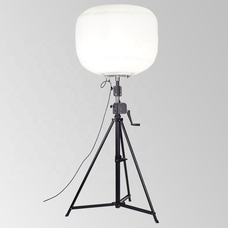 High quality 1200w LED balloon lighting tower outdoor for emergency rescue use