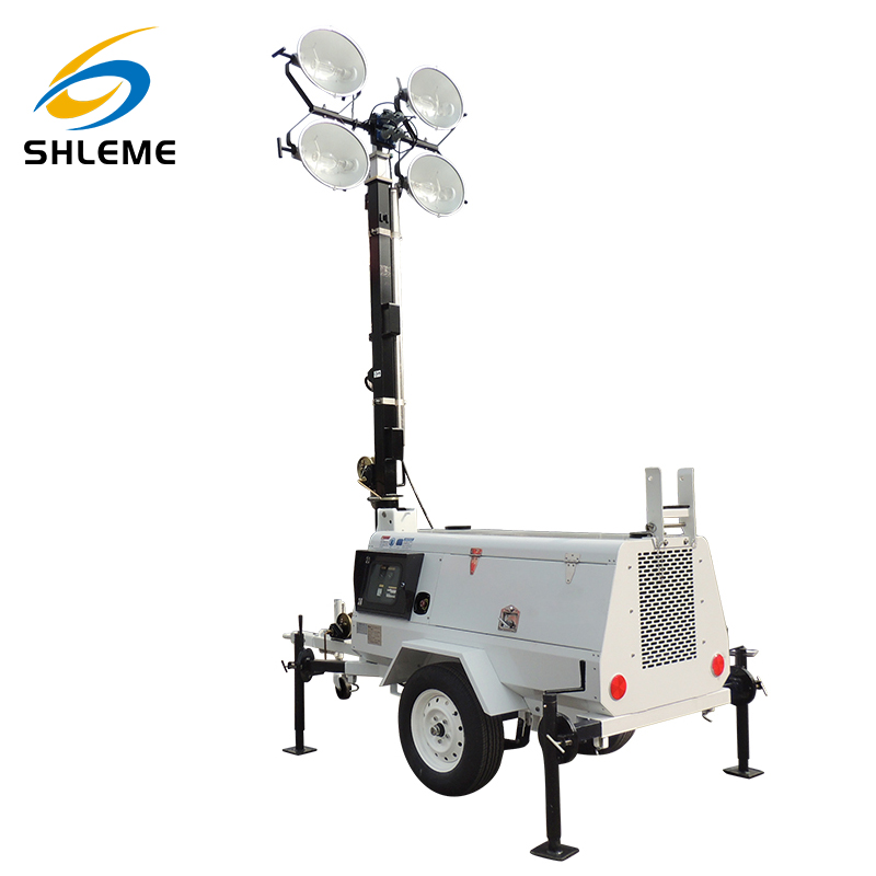 Outdoor china factory manufacture outdoor mobile led trailer light tower