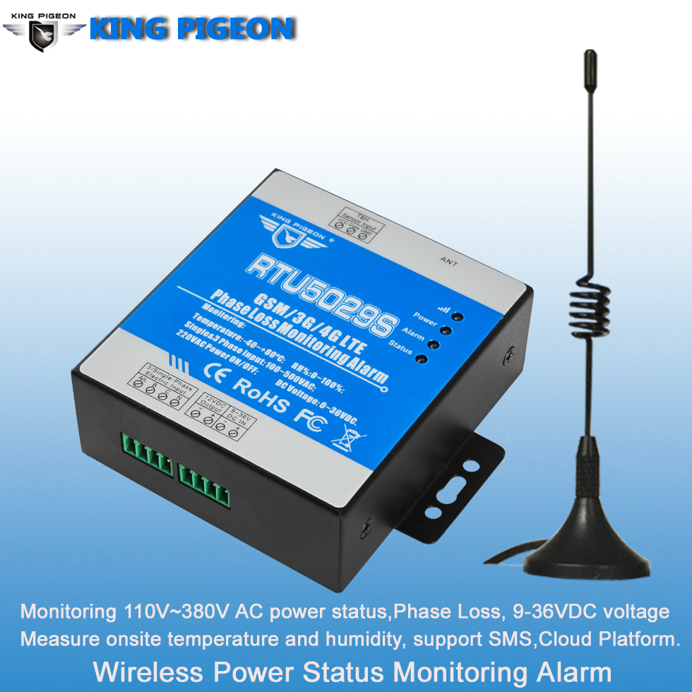 RTU5029S GSM 3G 4G LTE Wireless Phase Loss Power Status Monitoring Alarm IOT Gateway