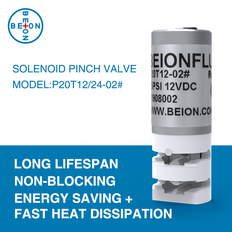 Flow Control of Solenoid Pinch Valve with 3way 24VDC