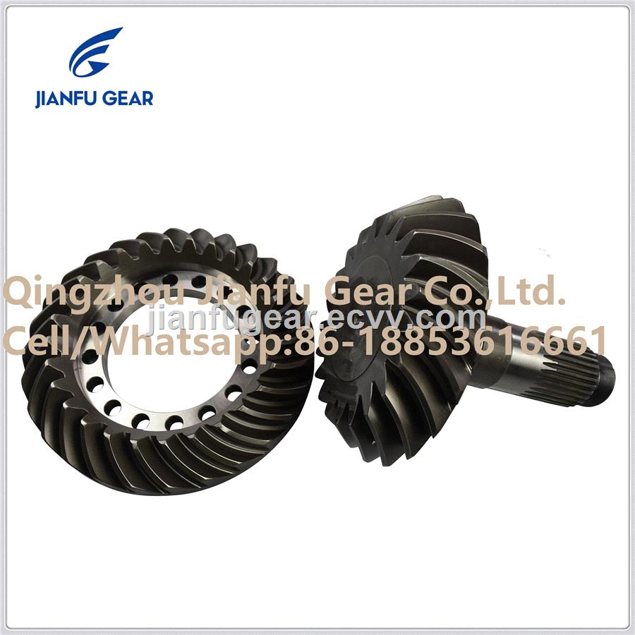 High Precision Forged Helical Pinion Spiral Bevel Gear