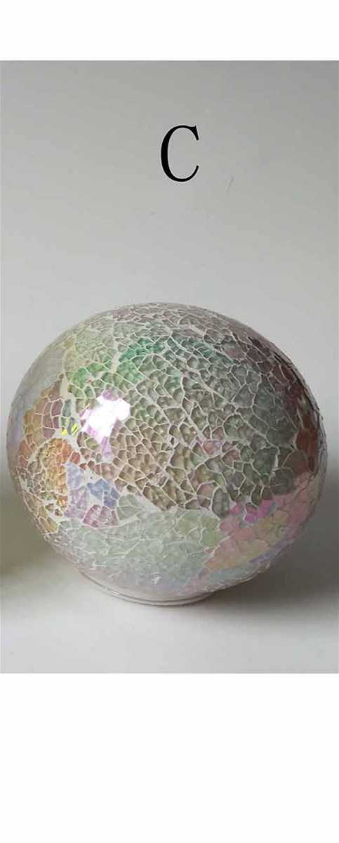 Glass Mosaic stained ball light