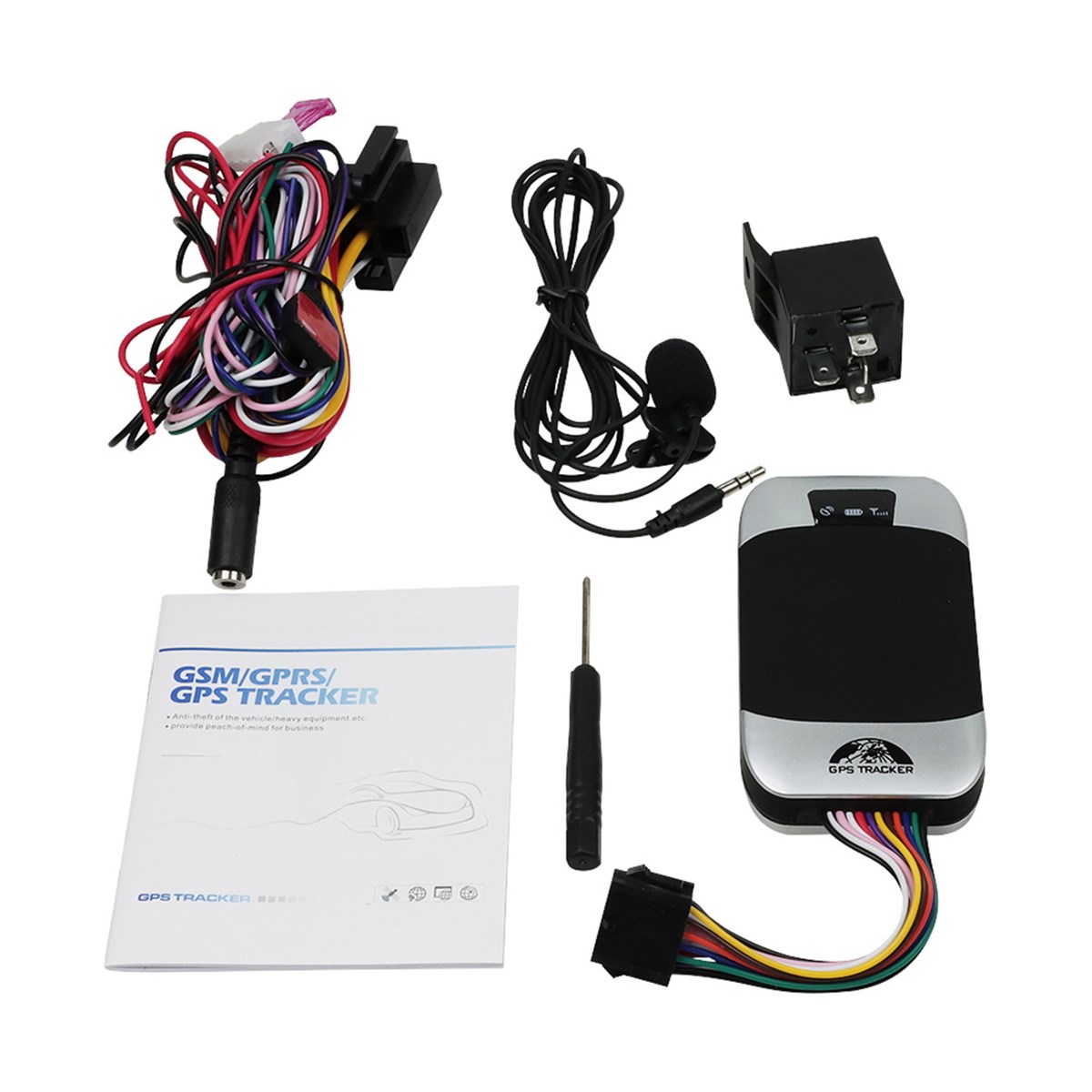 Waterproof GPS Mini Tracker for Motorcycle Vehicle Coban TK303 Support Internal Antenna