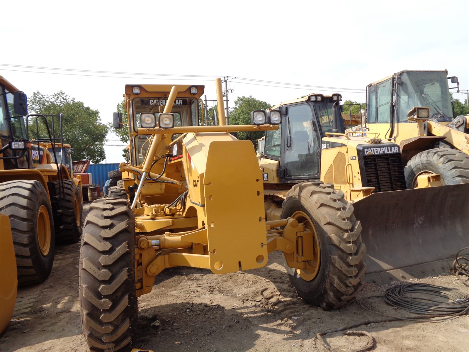 Used Caterpillar CAT Motor Graders Used Japan CAT 140G 140H Motor Graders for Sale Caterpillar Used 140H Motor Gra