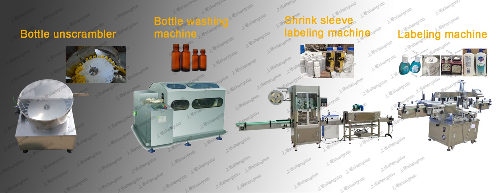 Customized China Bottle unscrambling machine