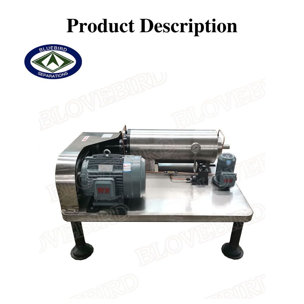 China Laboratory Horizontal Mini Decanter Centrifuge Used in Pharmaceutical