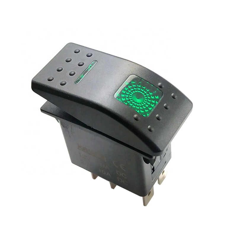 Hot items Laser engraving auto user rocker switch led 12v marine rocker switch