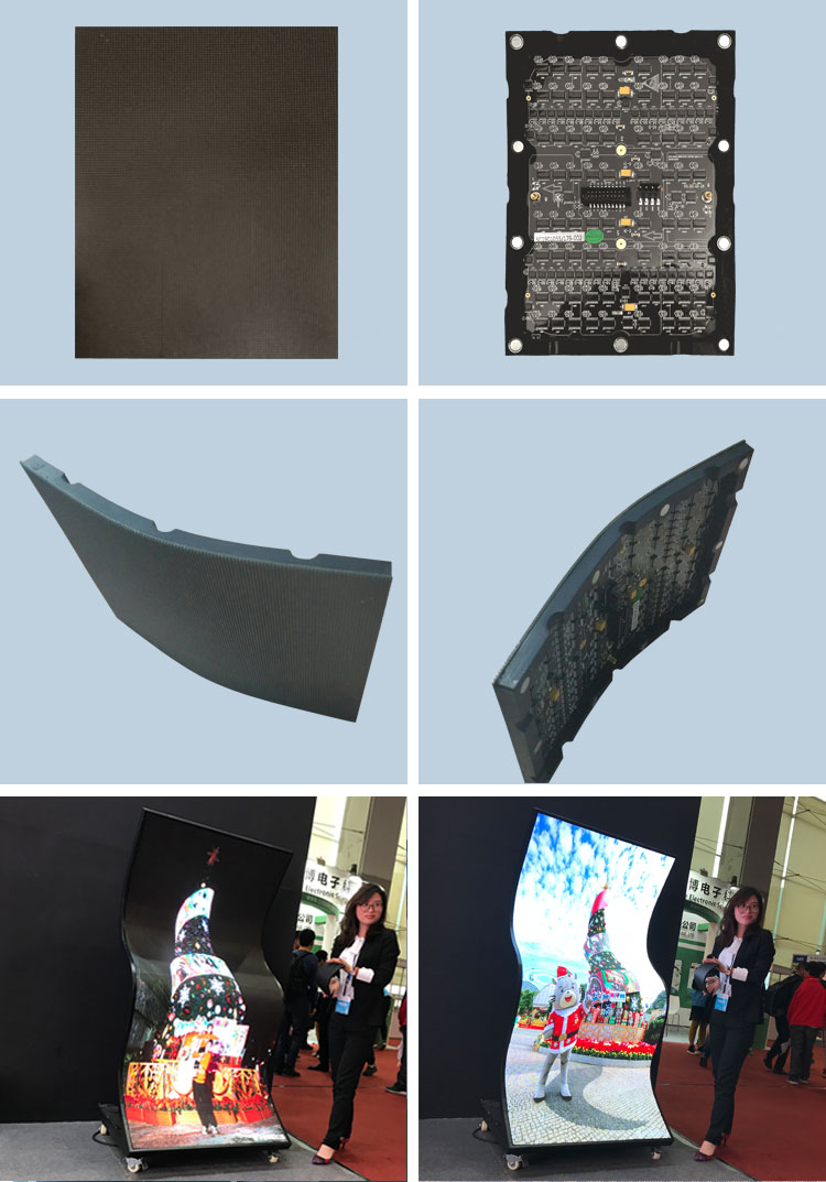 P15625 HD Small Pixel Pitch Flexible Soft LED Display Screen