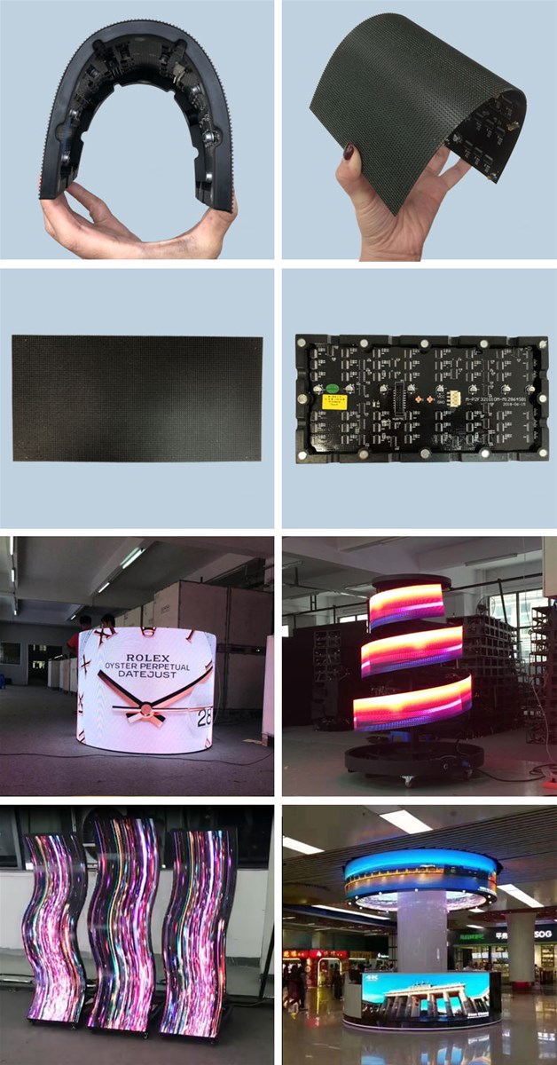 High Definition P2 Indoor Curved LED Display Screen