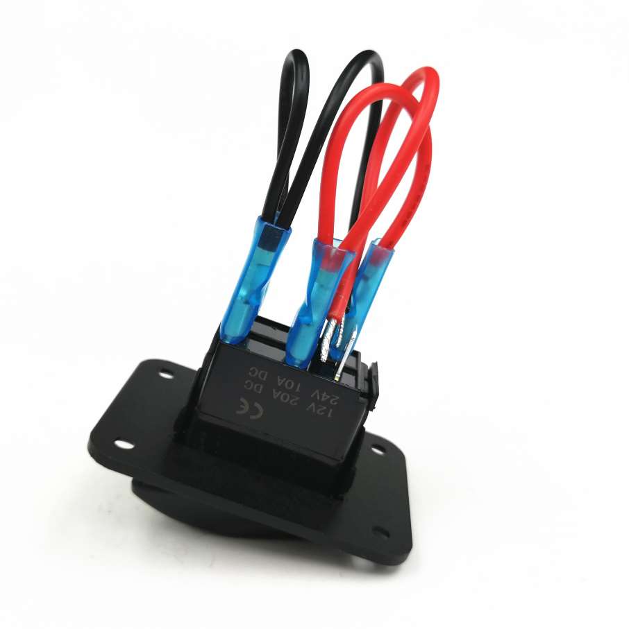 1 Gang Switch Panel Aluminum Blue LED ON OFF Toggle for Car Marine RV Caravan 1 Gang Switch Panel Aluminum Blue LED ON OFF Toggle for Car Marine RV Caravan