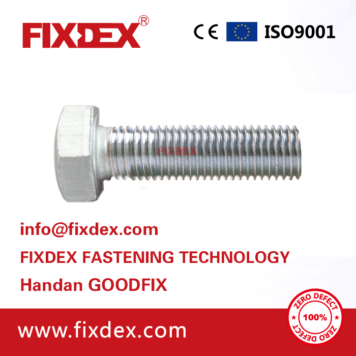 OEM fastener sus304 sus316 stainless steel polishing phosphated Carbon steel hex bolt