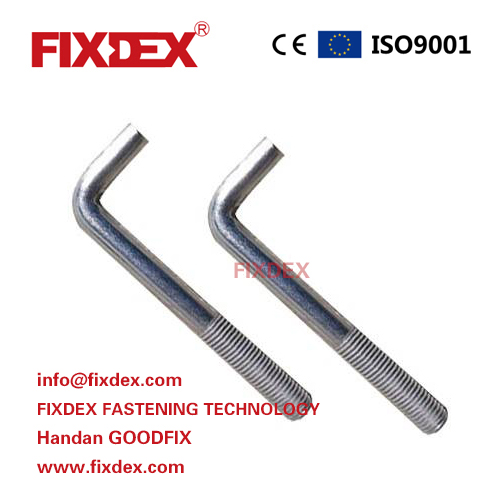 Carbon Steel FIXDEX M8 M16 M20 M25 M36 LJ Type Anchor Bolt