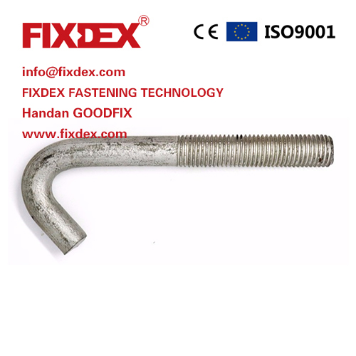 Fastener factory of carbon steel and Stainless Steel Anchor J screw Bolt anchor