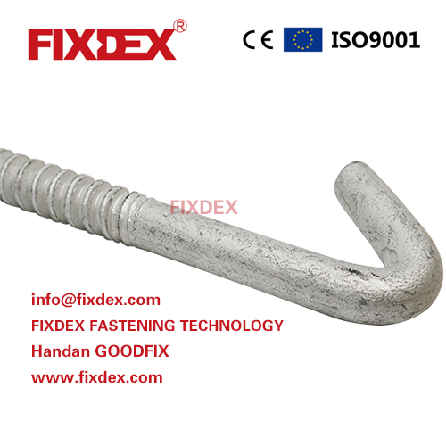 Fastener factory of carbon steel and Stainless Steel Anchor J screw Bolt anchor