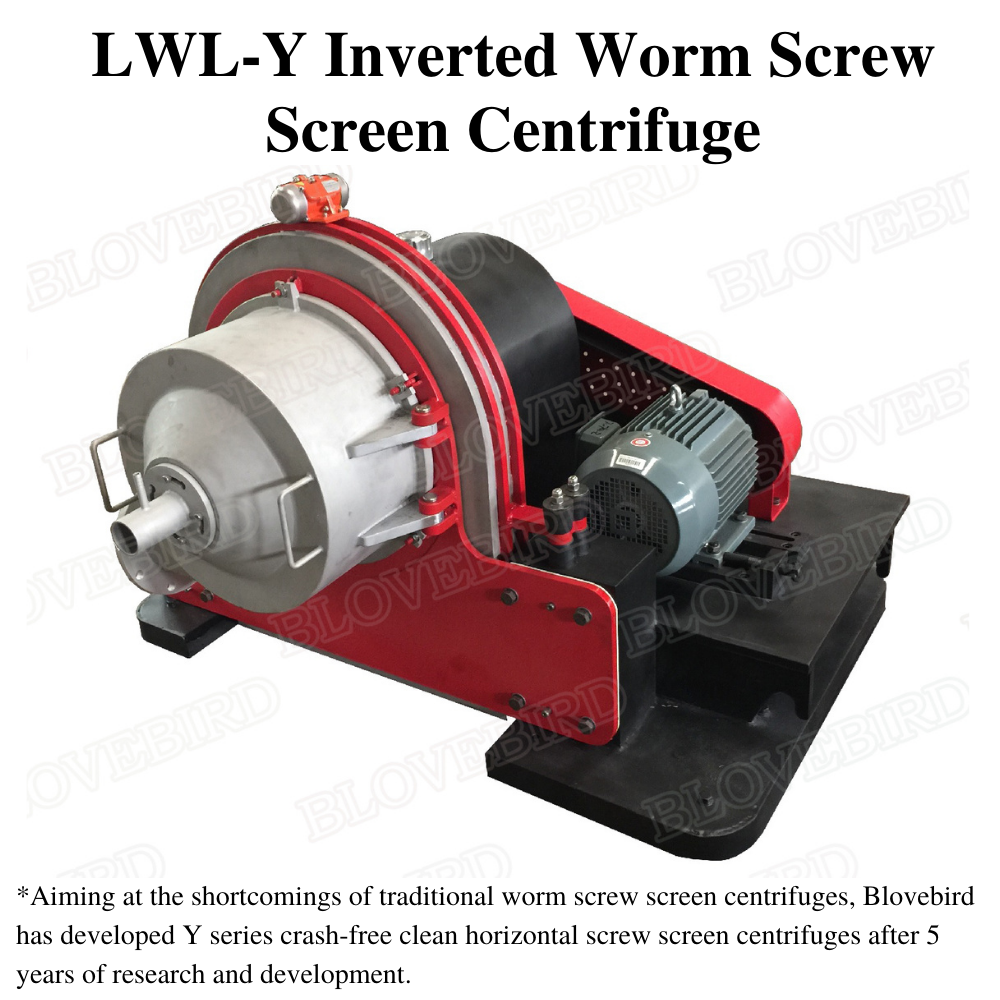 Blovebird LWL series Horizontal Salt refine Worm Screen Centrifuge