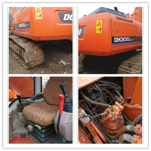 Used DOOSAN DH220LC7 crawler excavator on sale