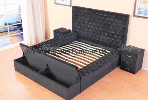Hot Sell Modern Bed With Storage Box