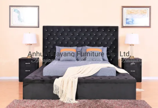 Hot Sell Modern Bed With Storage Box