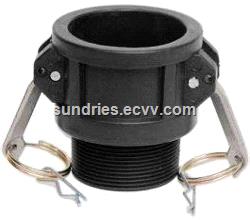 Stainless Steel IBC Tote Tank Adapter S60x6 2 Female Thread to Various Size of Hose Tail or BSP Male Thread