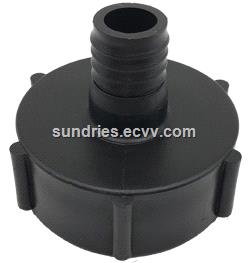 IBC Fittings DIN61 2 IBC Tank Adapter Plastic Drum CouplingAdaptor with 12 34 1 112134 and 2 Hose Barb