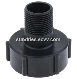 IBC Fittings DIN61 2 IBC Tank Adapter Plastic Drum CouplingAdaptor with 12 34 1 112134 and 2 Hose Barb