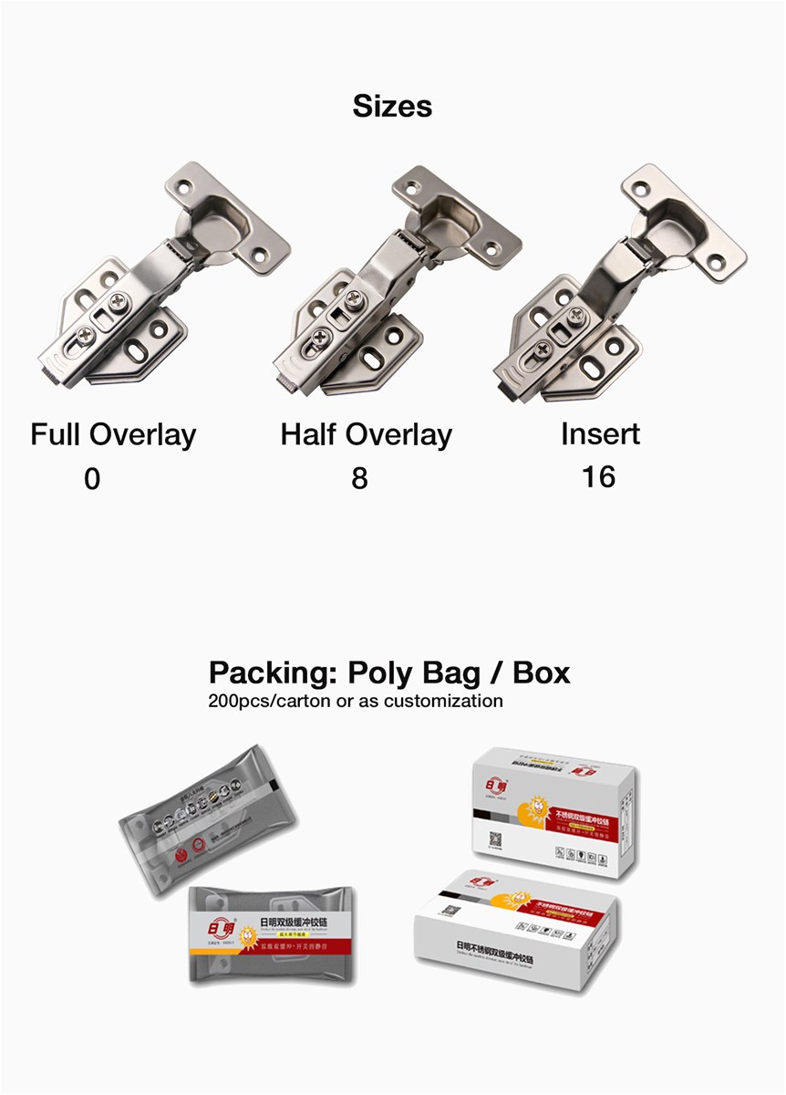 Manufacturer OEM Iron Clip On Soft Closing One Way 35mm Cup Cabinet Hinge