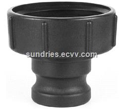 IBC Fittings DIN61 2 IBC Tank Adapter Plastic Drum CouplingAdaptor with 12 34 1 112134 and 2 Hose Barb