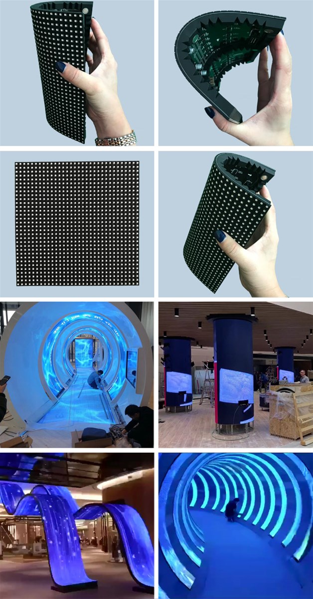 Good Quality SMD P6 Indoor Flexible LED Display