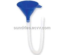 Liquid Handling Triple Transmission Funnel Set Plastic Economy Utility Funnels