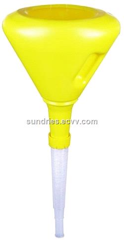 Liquid Handling Triple Transmission Funnel Set Plastic Economy Utility Funnels