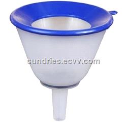 Liquid Handling Triple Transmission Funnel Set Plastic Economy Utility Funnels