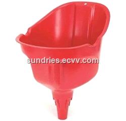 Liquid Handling Triple Transmission Funnel Set Plastic Economy Utility Funnels